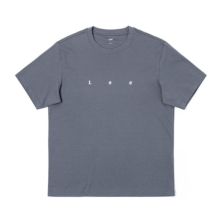 Lee SS25 T Shirt Men's Iron Gray LMT010165207754A07958
