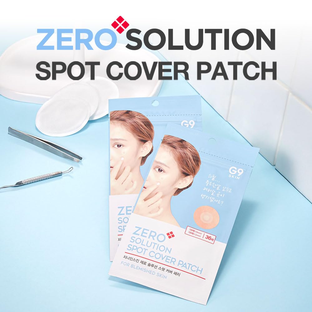 Zero Solution Spot Cover Patch Patches Per Discreet and Lasting [G9SKIN Official] (36 Pack) -