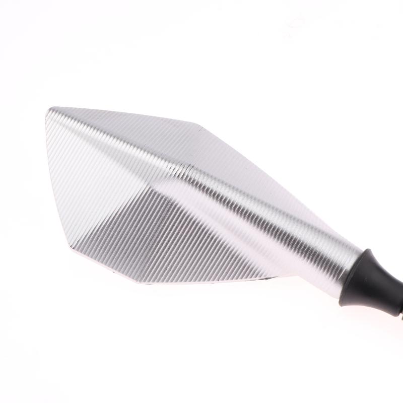 1 Pair Wide Angle Adjustable Bicycle Bike Handlebar Side Flexible Rear View Mirror 10Mm Motorcycle Rearview Mirrors