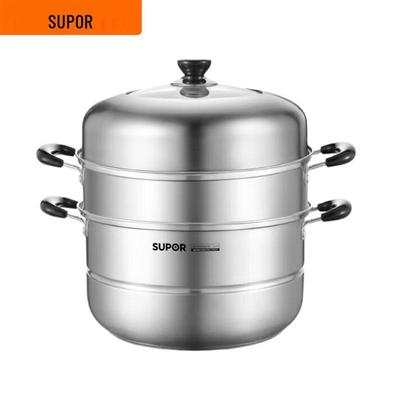 SUPOR 304 Stainless Steel Universal Steamer Pot