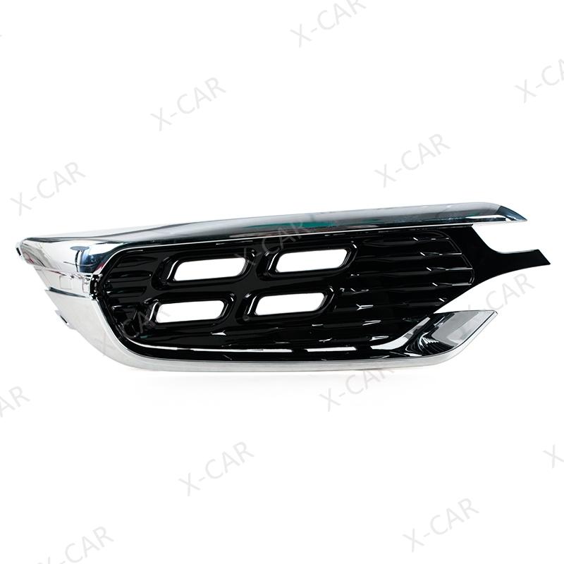 For Chery Jetour X70 X70S 2018 Front Bumper Daytime Running Drive Light Fog Lamp Trim Cover Frame Grille