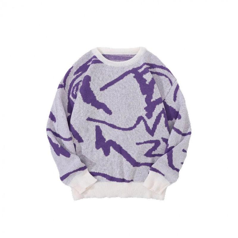 Sweatshirt à col rond surdimensionné Hommes Femmes Mélange de coton épais Manches longues Streetwear Haut Automne Tenue décontractée