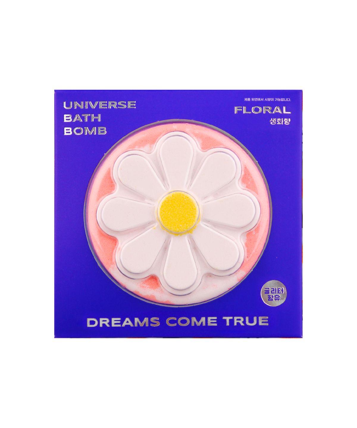 (Fresh Flower Scent) Space Bath Bomb Dreams Come True 180g