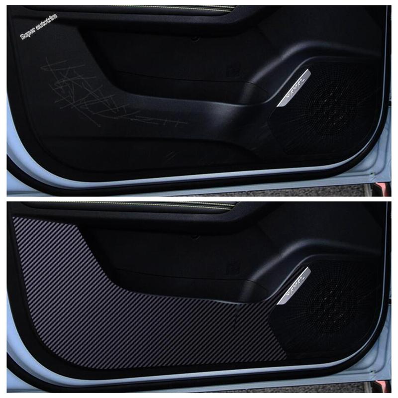 Car Door Anti Kick Film Anti-Dirty Pad Protection Carbon Fiber Stickers Accessories Interior Kit For Haval Jolion  - 2024