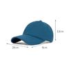 Outdoor Cotton Baseball Cap Men's Spring Summer Soft Top Big Head Cap Women Sunshade Cap