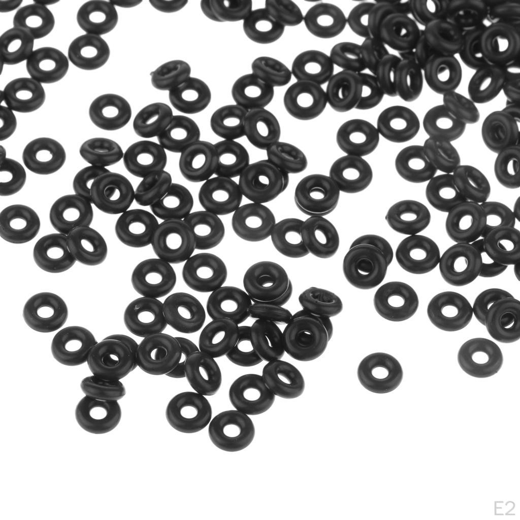 500pcs O Rings Round Rig Rubber Carp Fishing Tackle