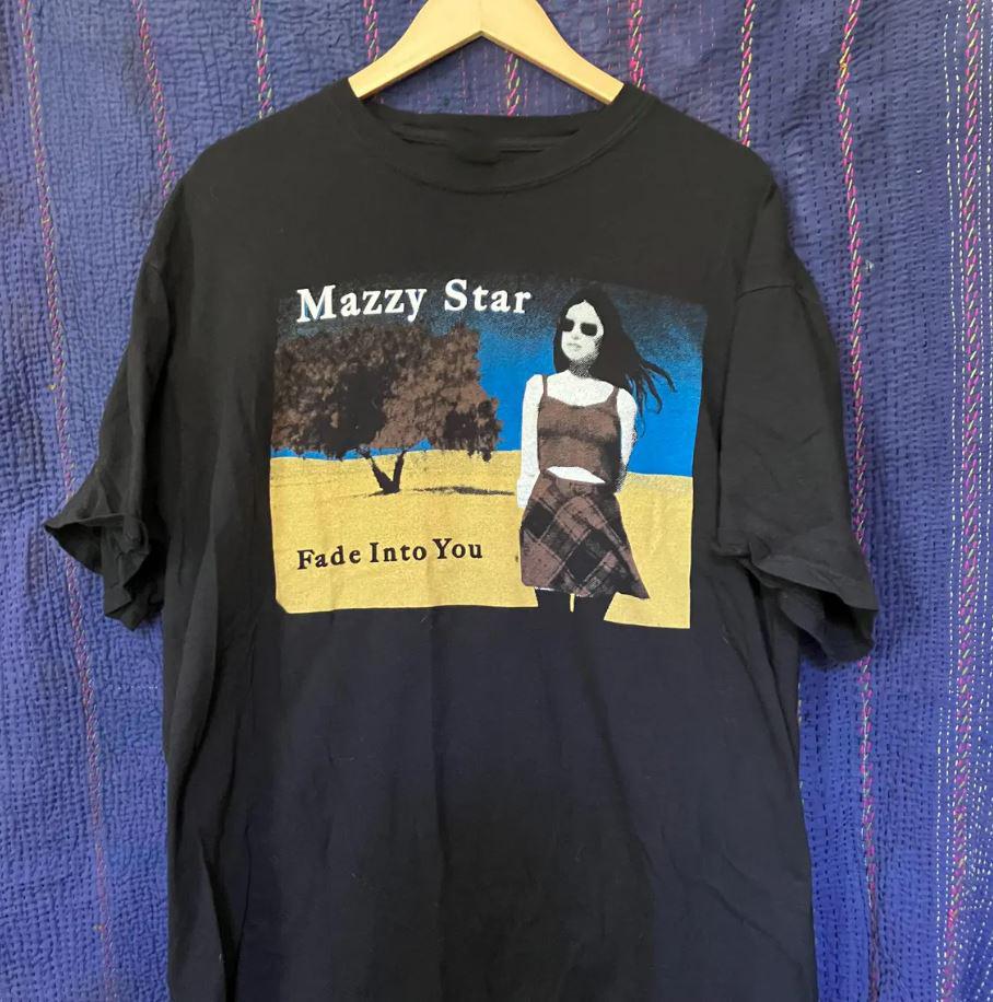 MAZZY STAR Band Fade Into You 1 Sided Unisex TShirt All Size Unisex T-Shirt XXXXL
