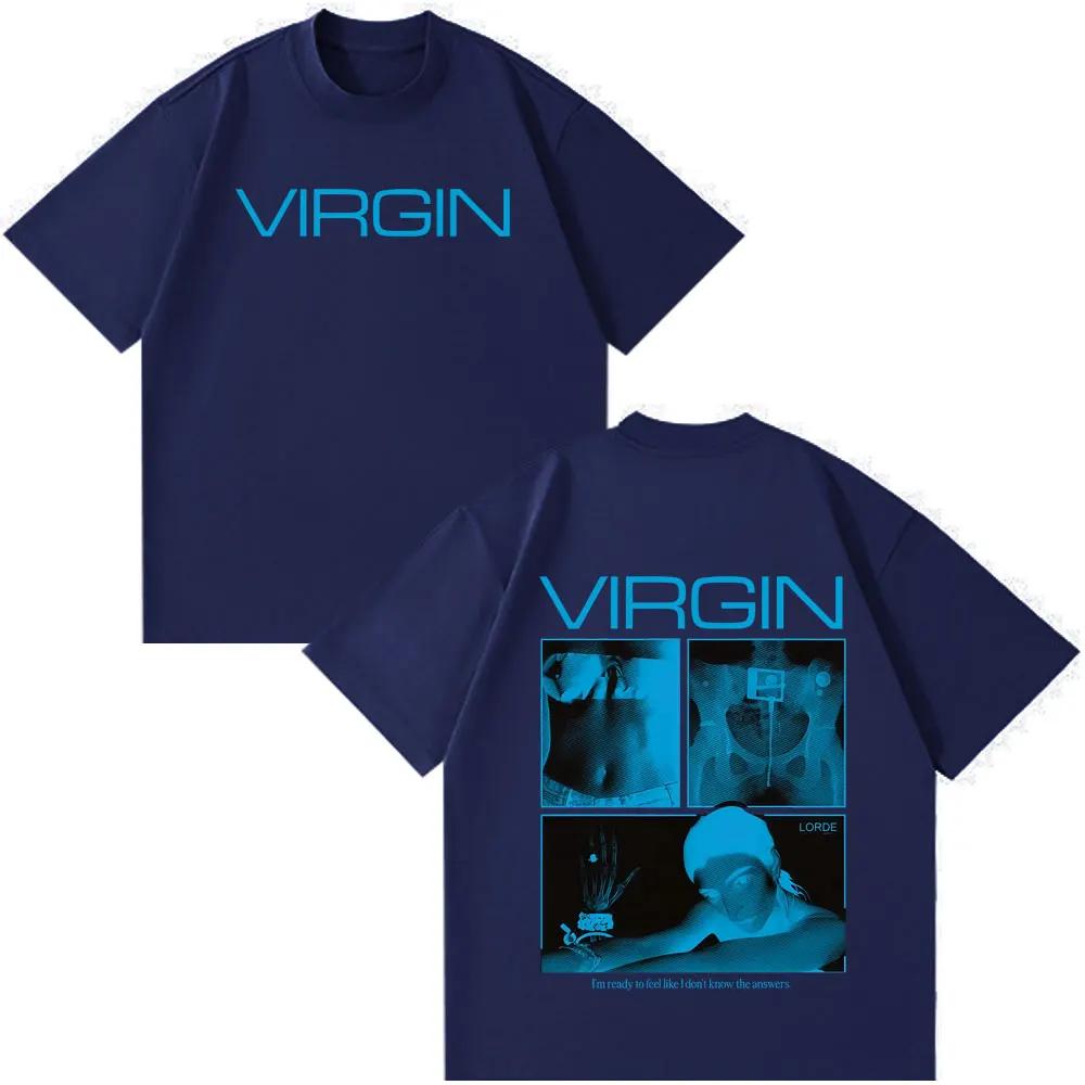 Lorde Ultrasound World Tour 2026 Merch Tshirt Unisex Women Fashion Tshirt Summer Short Sleeve Cotton Loose Casual Hiphop Tshirts