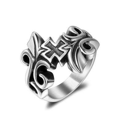 2026 Retro Ring, Fashionable Exquisite Flower Vine Casting Ring, Trendy Man Ring.