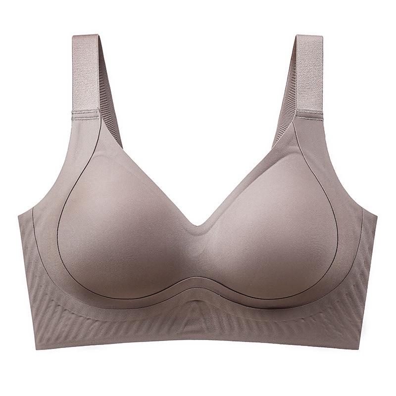 Tila Seamless Jelly Support Shaping Bra - Wirefree, Anti-Sagging, Fixed Cup for Small Chest