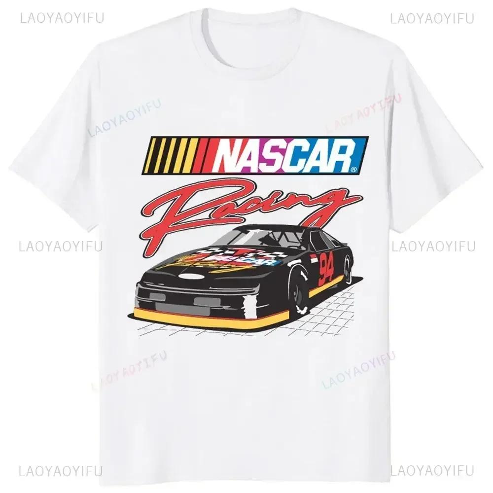 Portret Vintage NASCAR Daytona 500 Shirt Racen Zomer Trend Harajuku Korte Mouw Unisex Grap