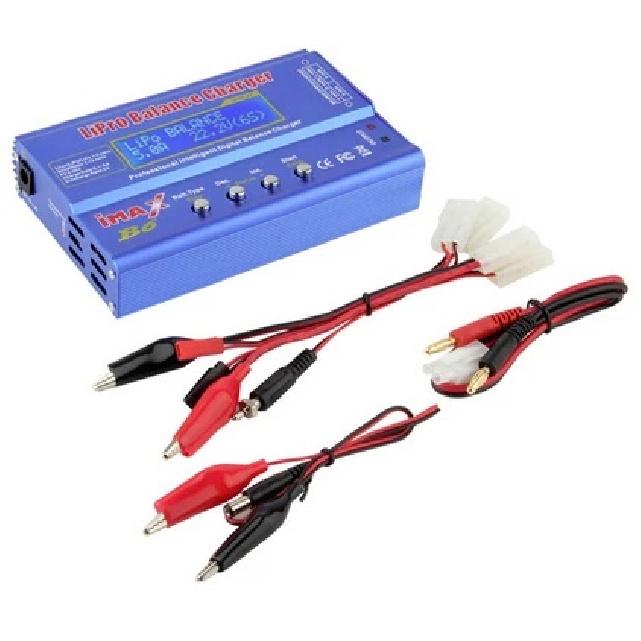 IMAX B6 80W Battery Charger Lipo NiMh Li-ion Ni-Cd Digital RC IMAX B6 Lipro Balance Charger Discharger + AC POWER 12V 5A Adapter