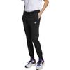 Nike Pantalones de chándal de punto para hombre, negros, ajuste recto moderado, pantalones 804466-010
