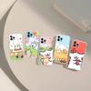 1pc Cute Cartoon Line Dog Maltese Phone Case For IPhone 17 16 15 14 11 12 13 Mini Pro XS Max Plus Funda Shell