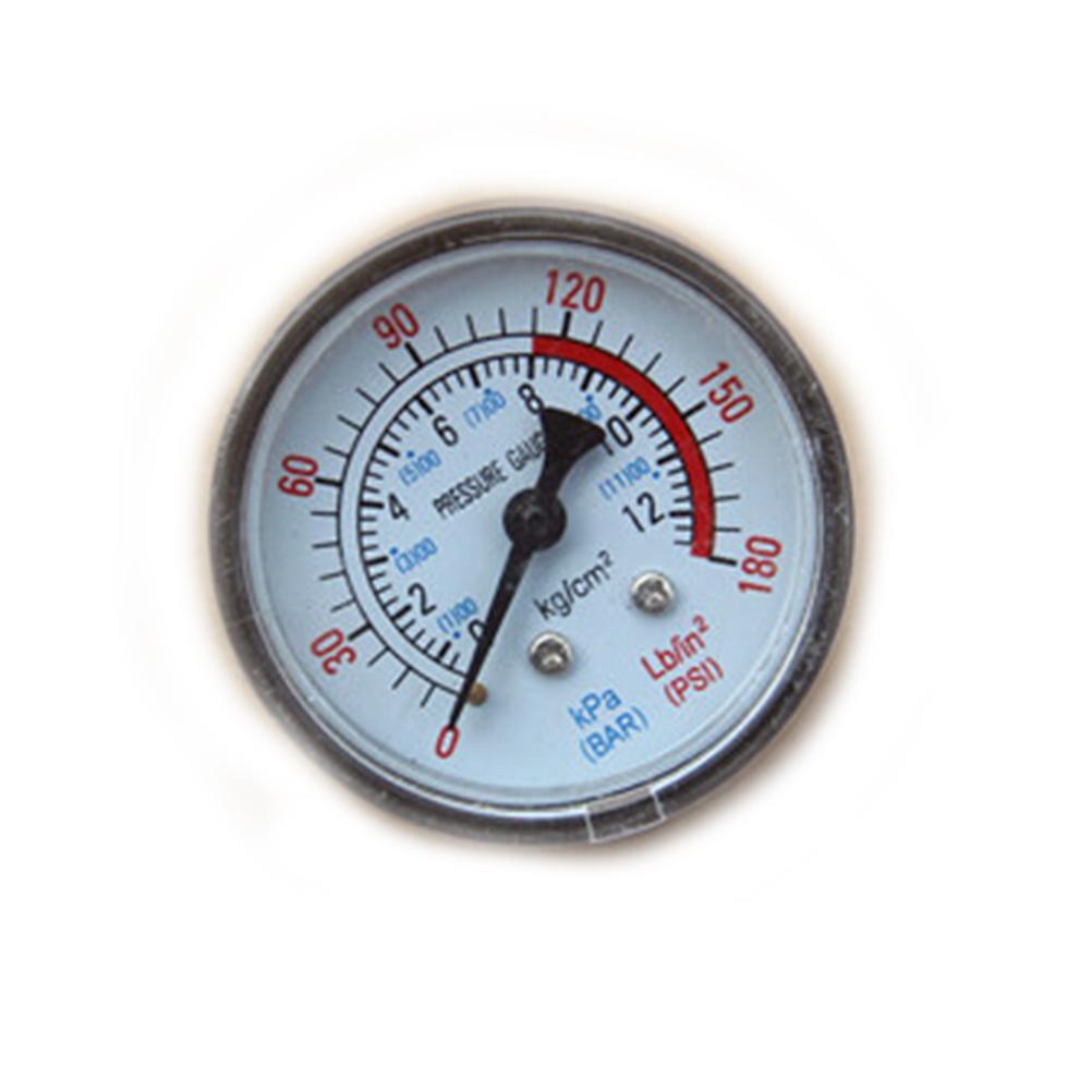 1PC Compressor Gauge  0-180PSI Air Compressor Pneumatic Hydraulic Fluid Pressure Gauge 0-12Bar New
