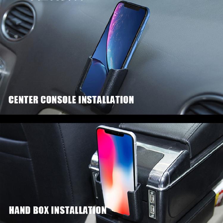 RV Phone Holder for Case Adjustable Width Navigation Frame Wall Sticker Paste Ho