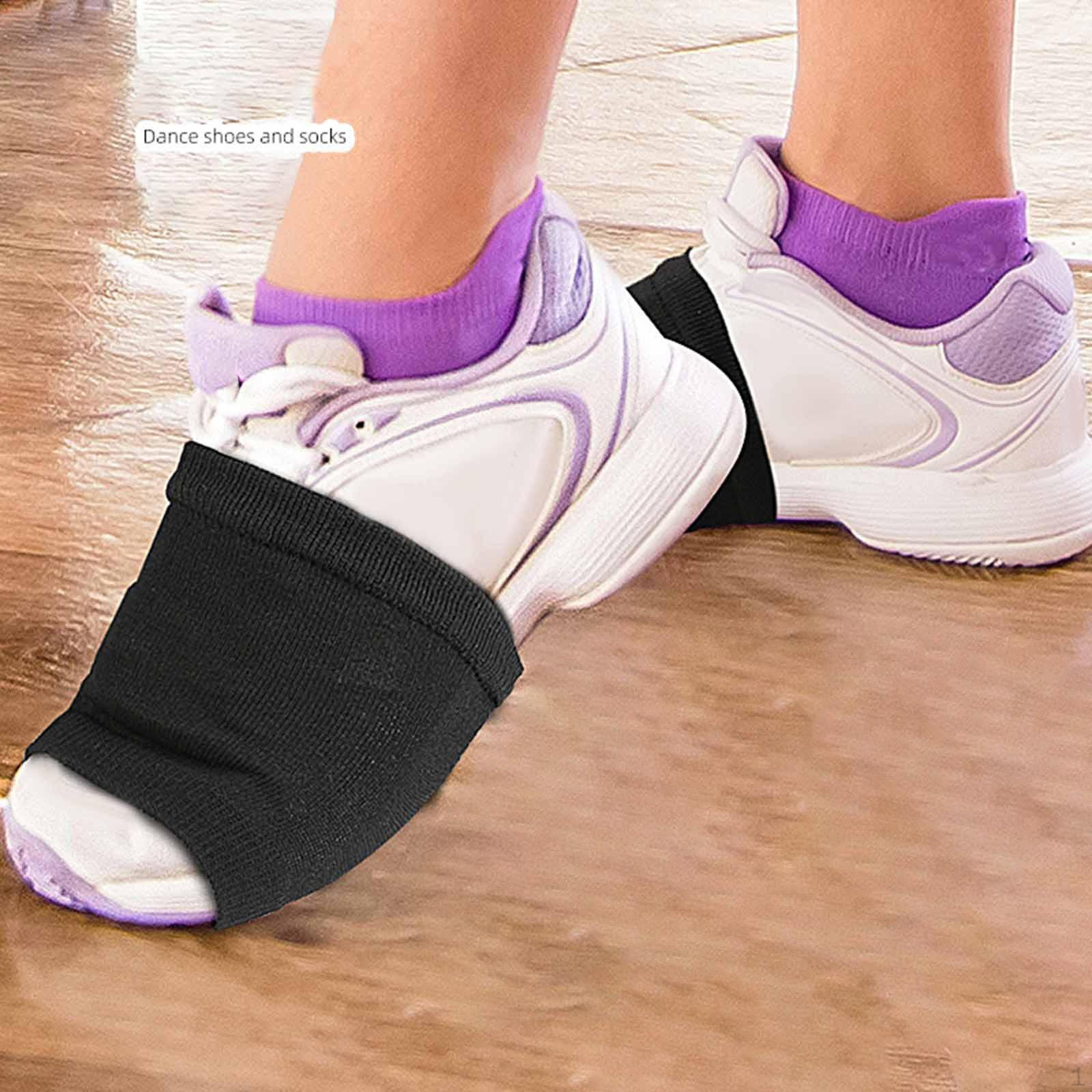 

Чехлы для танцевальной обуви поверх носков Защита для обуви для Black