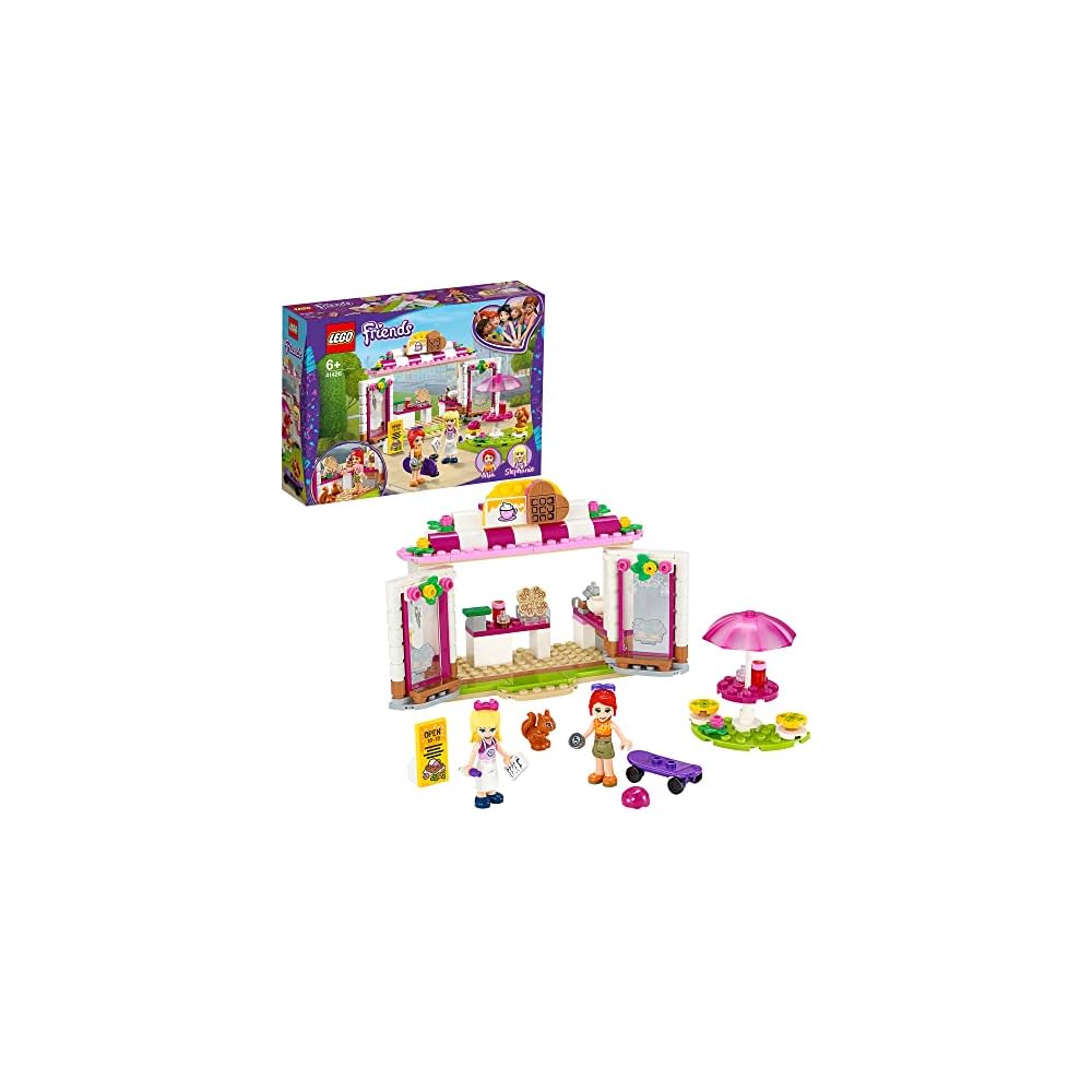 LEGO Friends Heartlake City Park Caf Set 41426 with Mini Dolls and Accessories Building Toy
