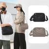 Solid Color Crossbody Bag Sport Shoulder Bag