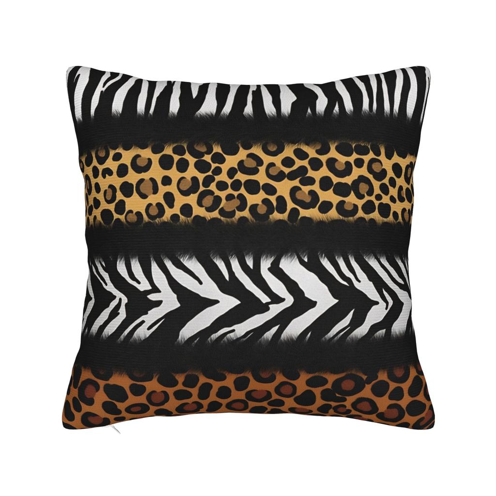 Animal Print Pillow Case Soft Pillow Cover For Sofa Home Decor Novelty Pillowcases