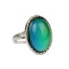 Vintage Adjustable Ring Women Men Emotion Feeling Changing Color Mood Temperature Couple Ring Jewelry