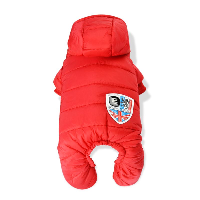 Warm Dog Clothes Winter Chihuahua Puppy Clothes Jumpsuit Dog Pet Clothes For Dog Winter Dog Clothes For Yorkies Pug Poodle 8-18