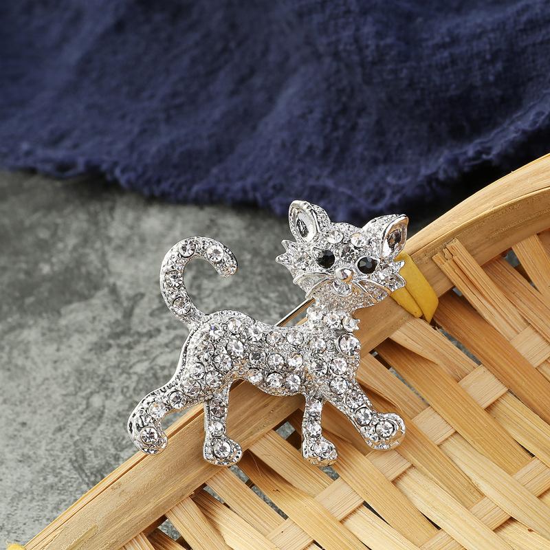 Kitten New Year Horse Brooch High-Grade Alloy Animal Corsage Zodiac Pin Clothing Accessories