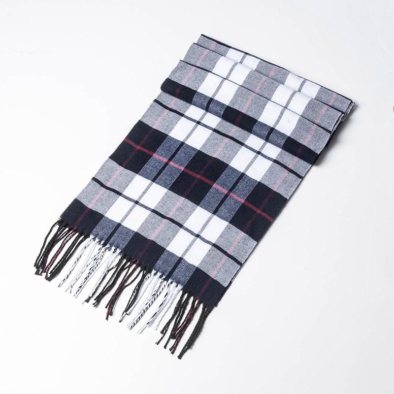 Generation Winter Cashmere Scarf Men'S Scarf Men'S Women'S Scarf Imitation Cashmere Scarf Thick British Plaid
