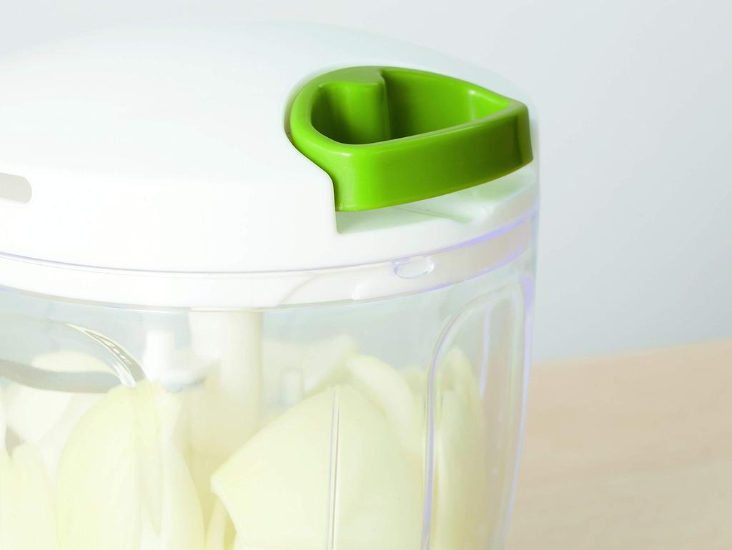 Super Deluxe Chopper with Washable Inner Storage and 5 900ml K&A Lid, Lid, Whisk, Blades,