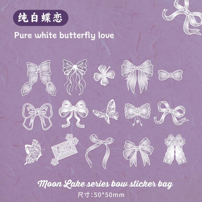 Laser Butterfly 3d Hot Stamping Diy Creative Decorative Sticker For Scrapbook