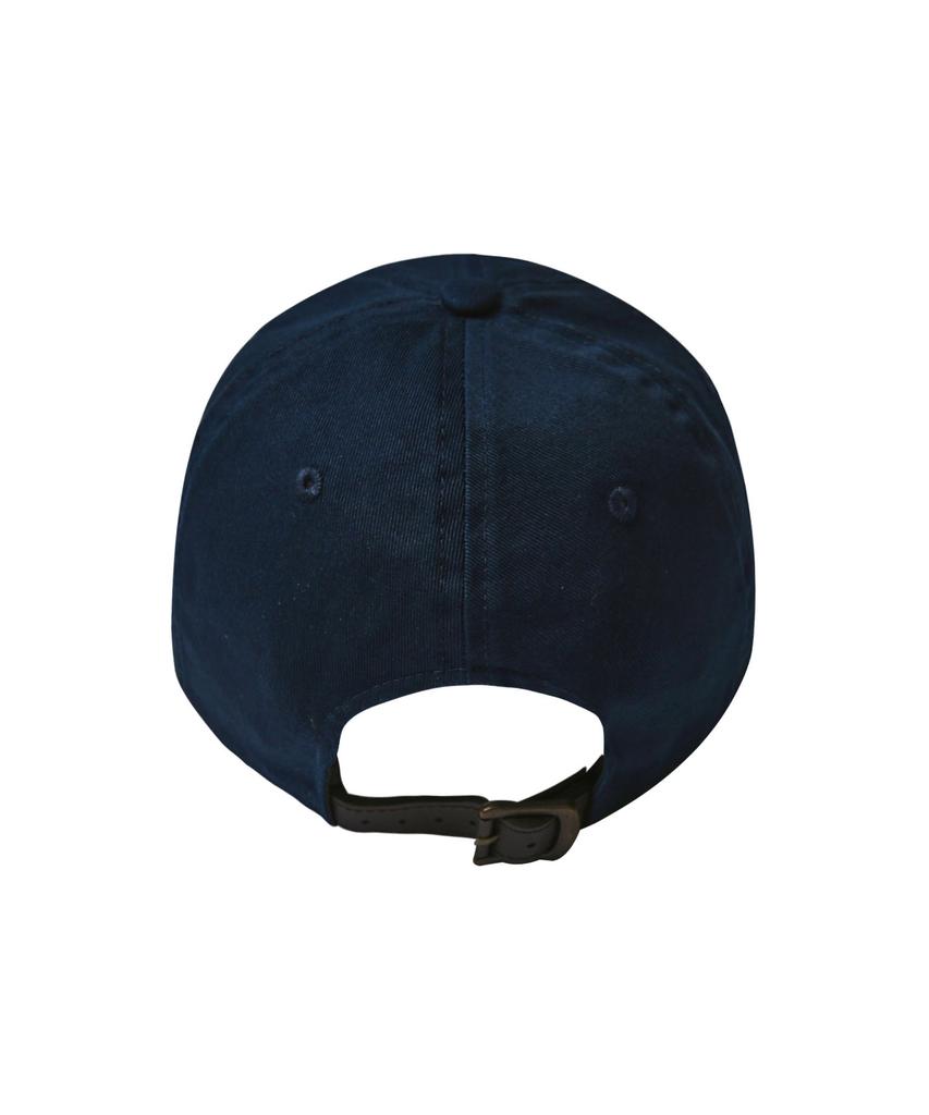 Berretto da papà ricamato YALE Blu Navy