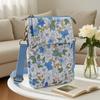 Pastorale Ditsy Bloemige Crossbody Telefoon Tas - Vijflaags Ontwerp Dames Tas