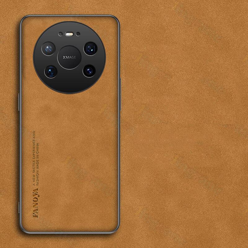 For Huawei Mate 80 Pro Case Frosted Soft Vintage Leather Anti Drop For Huawei Mate 80 Pro Plus Back Cover