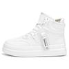 22 New Spring Boots Casual Shoes High Top Board Shoes White Zhongbang Short Boots Martin Boots
