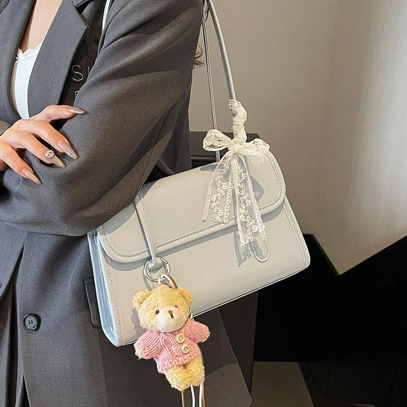 South Korea spring and summer explosion sweet cream wind simple armpit envelope bag fashion versatile high sense shoulder women's bag