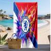 Chelsea FC Printed Beach Towel Quick Dry Soft TowelPortable Large Rectangular Beach Blanket for Travel Swimming Pool