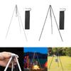 Camping Tripod Campfire Cooking Mini Adjustable Grill Cooker Stand