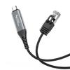 Gaming Type C To RJ45 Networking Cable 10/100/1000Mbps for Low Latency Fast Speed Internet In Online Play