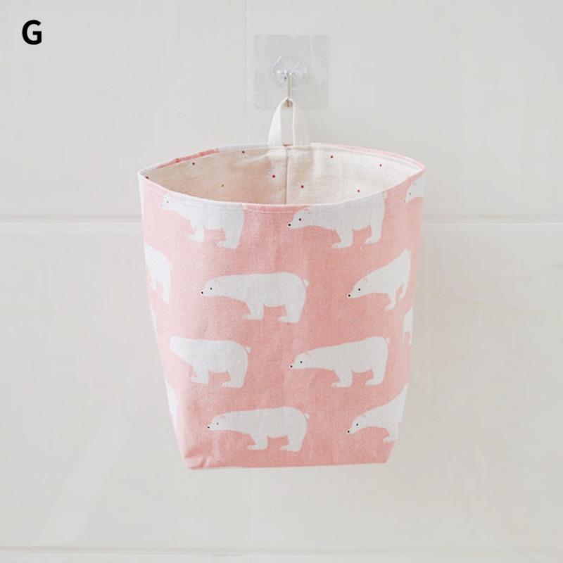 1PC Wall Hanging Storage Bags Organizer for Home Small Pocket Desktop Box Pockets for Bathroom Home Door Pendant Decor Supplies
