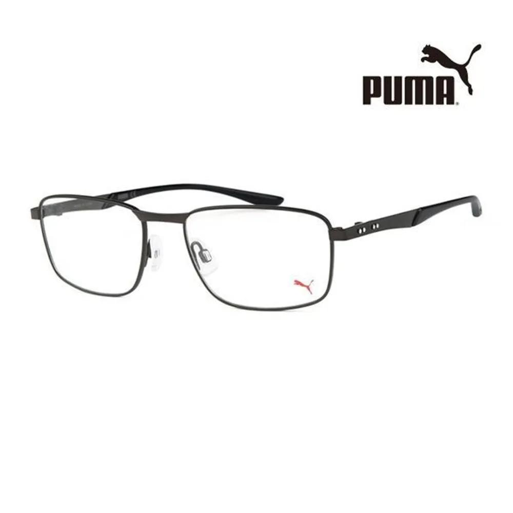 

Puma Eyeglass Frames PU0093O 001 Square Metal Glasses for Women and Men PU0093O 001_XC [53]