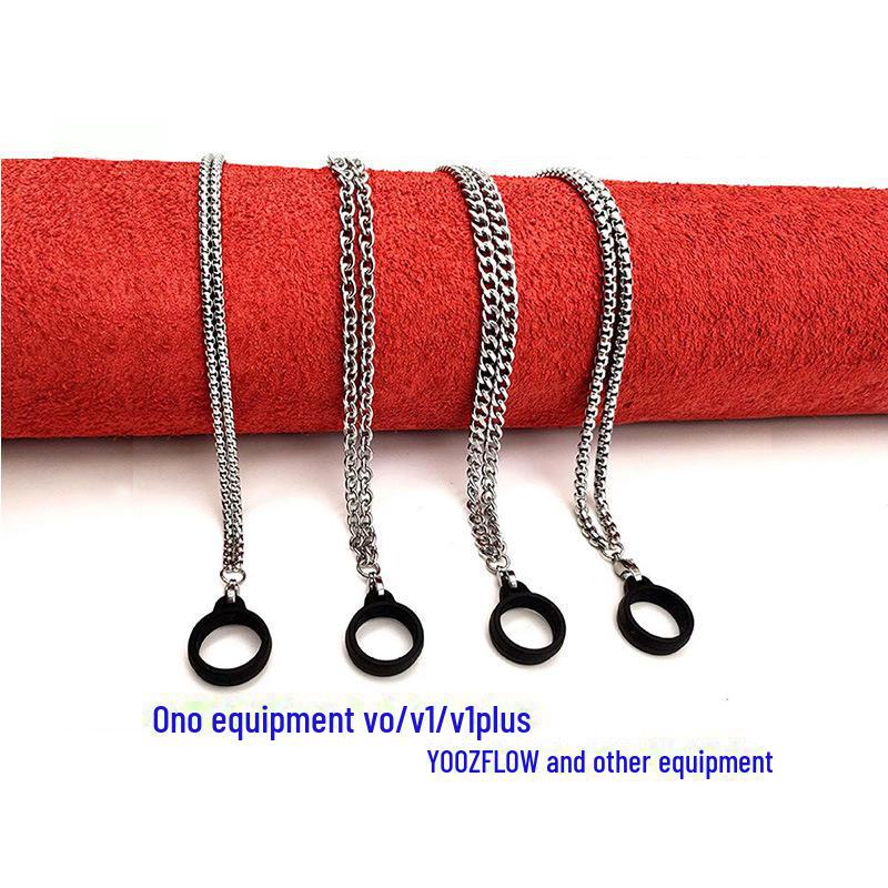 

Rick Relax 304 Stainless Steel Necklace - Hanging Chain Circle Design
