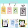 Fun And Retro Cartoon Keychain Card Case With Cute Animal Design