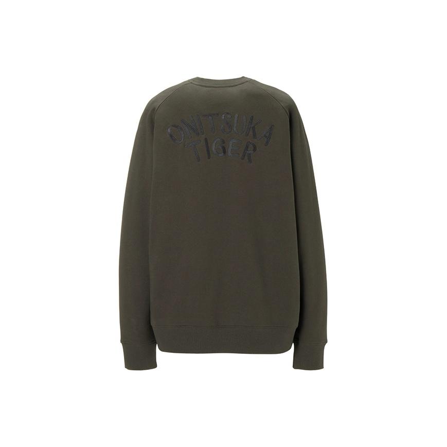 ONITSUKA TIGER Sweat Top Casual Round Neck Pullover Sweatshirt Unisex Tops 2183B537-020
