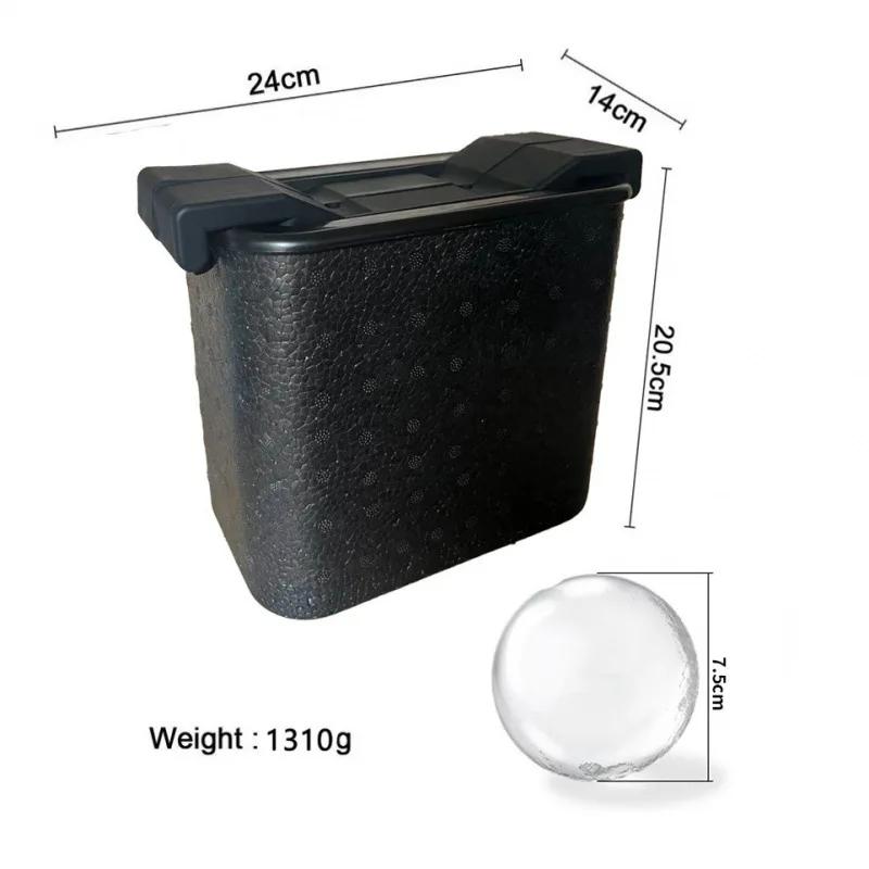 1 Pc Clear Ice Maker Square Tray Make 8/4 Big Square Crystal Maker for Cocktails Ice& Ice-Cream Tool Kitchen Bar Tools & Gadgets