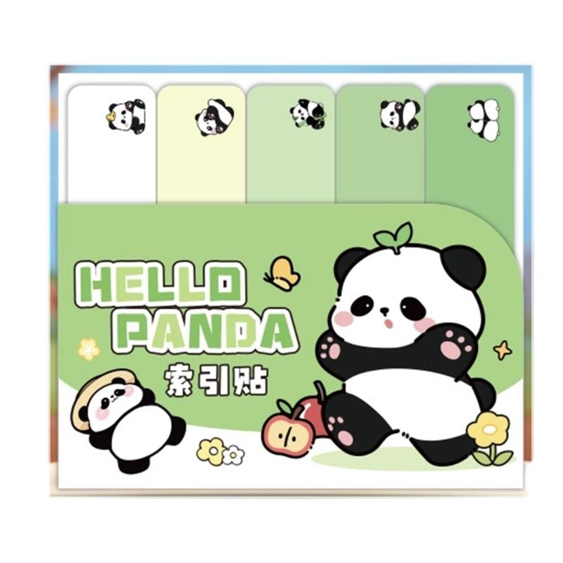 Writable Page Mark Classify Note Cartoon Capybara/Panda Index Sticker Planner Sticker School Supplies