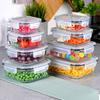 Glass Food Containers With Lid And Seal 8 Pcs.