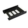 Metal 2,5 inç ila 3,5 inç Sabit Sürücü Braketi SSD Katı Hal Disk Caddy Tepsisi