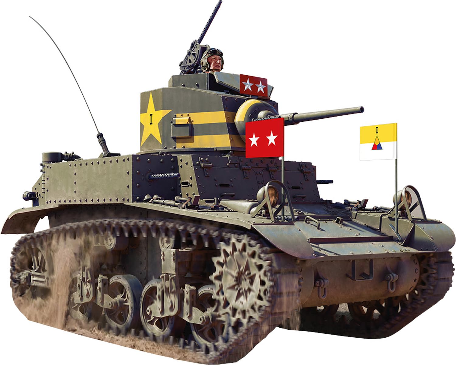 

Miniart American M3 Stuart Early Model Interior Kit Пластиковая модель MA35404 1/35