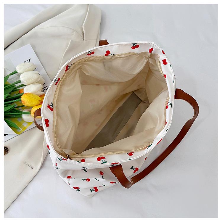 Trendy Women's Versatile Large-Capacity Print Tote Bag