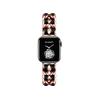 Řemínek z nerezové oceli pro Apple Watch série 6 řemínek SE 40 mm 44 mm Kožené hodinky iWatch 5 4 3 Náramek Correa 38 mm řemínek 42 mm Příslušenství
